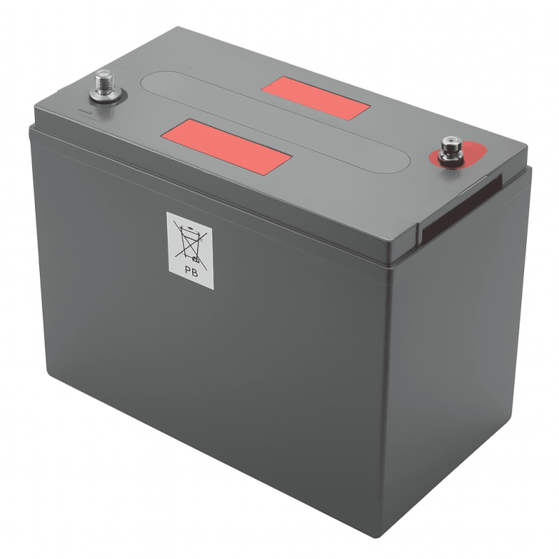 Batteries alimentation 6V, 189Ah, dim. 289x171x229 mm, bornes en diagonale, gel, acide/plomb gel, DYNO EUROPE