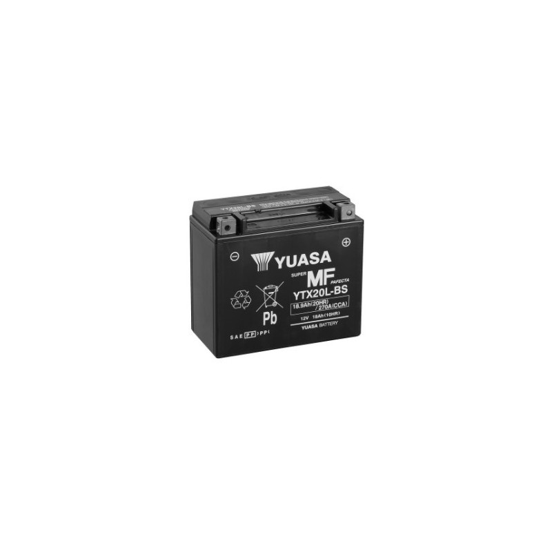 Batteries demarrage 12V, 18Ah, 340A EN, dim. 175x88x155 mm, borne positive a droite, gel, acide/plomb gel