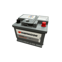 Batteries demarrage 12V, 52Ah, 520A EN, dim. 207x175x175 mm, borne positive a droite, Standard, acide/plomb, HANKOOK