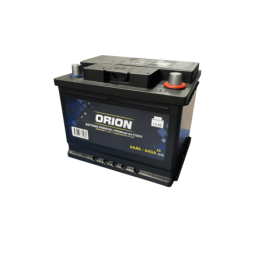 Batteries demarrage 12V, 66Ah, 650A EN, dim. 242x175x190 mm, borne positive a droite, Standard, acide/plomb, ORION