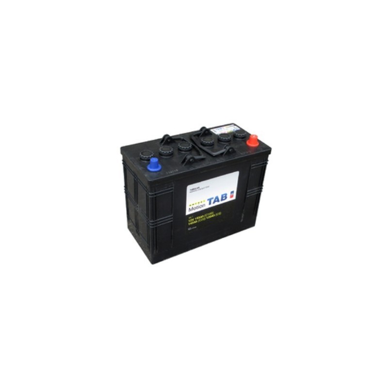 Batteries alimentation 12V, 140Ah, dim. 344x172x284 mm, borne positive a droite, tubulaire, acide/plomb, TAB