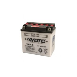 Batteries demarrage 12V, 7Ah, 105A EN, dim. 137x76x134 mm, borne positive a gauche, pack acide, acide/plomb, STECO POWER