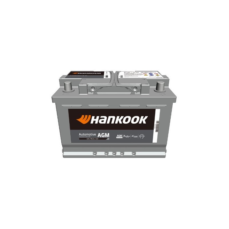 Batteries demarrage 12V, 80Ah, 800A EN, dim. 315x175x190 mm, borne positive a droite, AGM, acide/plomb, ORION