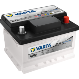Batteries auxiliaire 12V, 35Ah, 520A EN, dim. 212x175x140 mm, borne positive a droite, AGM, acide/plomb, VARTA
