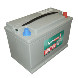 Batteries traction 12V, 110Ah, dim. 303x175x228 mm, borne positive a droite, acide/plomb, DYNO EUROPE