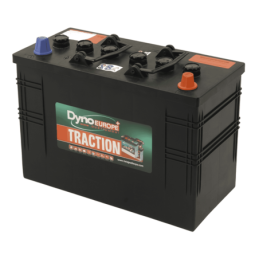 Batteries traction 12V, 115Ah, dim. 344x172x234 mm, borne positive a droite, acide/plomb, DYNO EUROPE