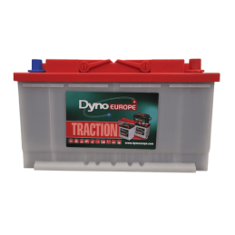 Batteries traction 12V, 96Ah, dim. 352x175x190 mm, borne positive a droite, acide/plomb, DYNO EUROPE