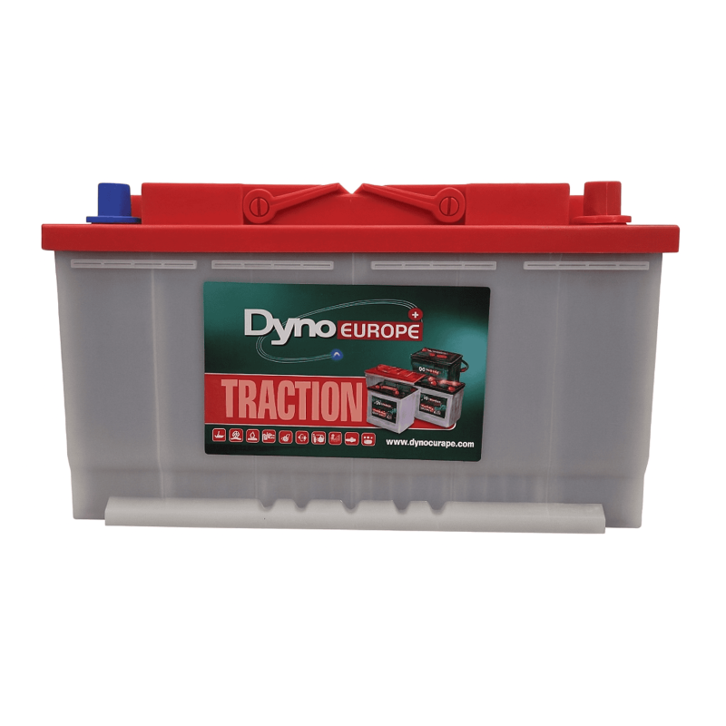 Batteries traction 12V, 96Ah, dim. 352x175x190 mm, borne positive a droite, acide/plomb, DYNO EUROPE