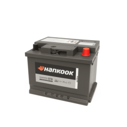 Batteries demarrage 12V, 60Ah, 640A EN, dim. 242x175x190 mm, borne positive a droite, EFB, acide/plomb, HANKOOK