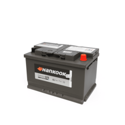 Batteries demarrage 12V, 80Ah, 800A EN, dim. 310x175x190 mm, borne positive a droite, EFB, acide/plomb, HANKOOK