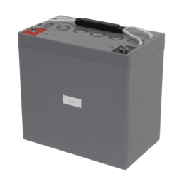 Batteries alimentation 12V, 59Ah, dim. 229x138x214 mm, borne positive a droite, gel, acide/plomb gel, DYNO EUROPE