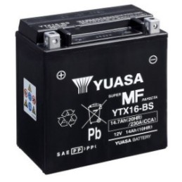 Batteries demarrage 12V, 19Ah, 360A EN, dim. 175x100x155 mm, borne positive a gauche, gel, acide/plomb gel