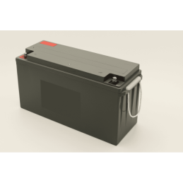 Batteries alimentation 12V, 185Ah, dim. 481x170x239 mm, borne positive a gauche, AGM VRLA, acide/plomb, DYNO EUROPE