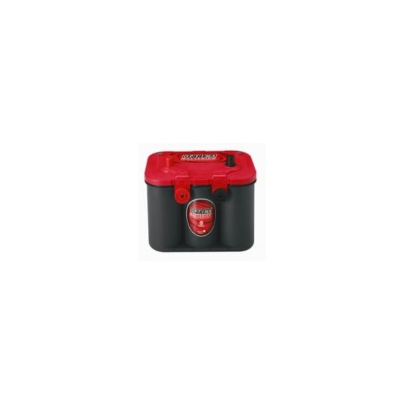 Batteries demarrage 12V, 50Ah, 815A EN, dim. 254x172x200 mm, bornes centrees, AGM en spirale, acide/plomb, OPTIMA