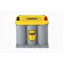 Batteries demarrage 12V, 48Ah, 810A EN, dim. 229x172x200 mm, bornes centrees, AGM en spirale, acide/plomb, OPTIMA