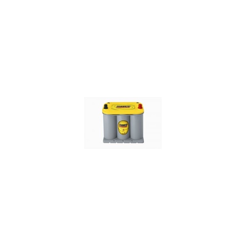 Batteries demarrage 12V, 48Ah, 810A EN, dim. 229x172x200 mm, bornes centrees, AGM en spirale, acide/plomb, OPTIMA