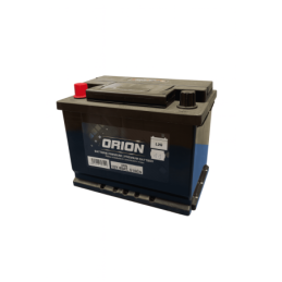 Batteries demarrage 12V, 60Ah, 500A EN, dim. 242x175x190 mm, borne positive a gauche, Standard, acide/plomb, ORION