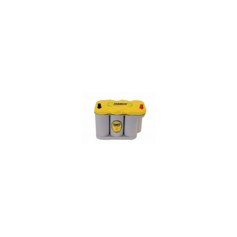 Batteries demarrage 12V, 66Ah, 845A EN, dim. 309x172x221 mm, bornes centrees, AGM en spirale, acide/plomb, OPTIMA