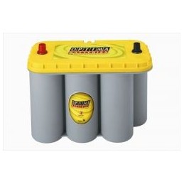 Batteries demarrage 12V, 75Ah, 1125A EN, dim. 325x165x238 mm, bornes centrees, AGM en spirale, acide/plomb, OPTIMA
