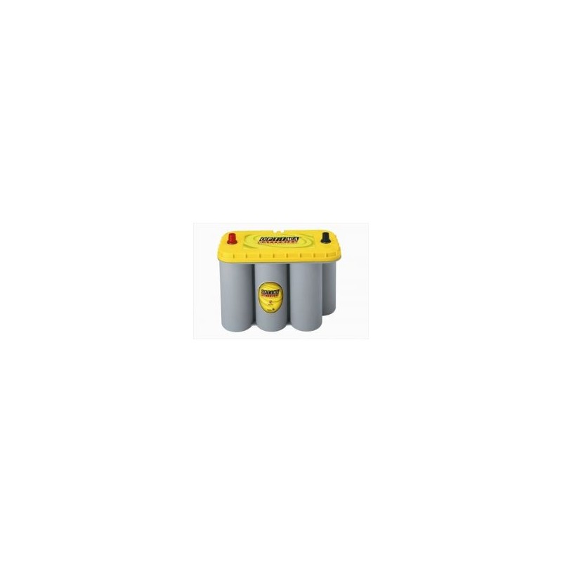 Batteries demarrage 12V, 75Ah, 1125A EN, dim. 325x165x238 mm, bornes centrees, AGM en spirale, acide/plomb, OPTIMA