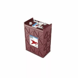 Batteries alimentation 6V, 360Ah, dim. 296x176x366 mm, bornes en diagonale, Standard, acide/plomb, TROJAN