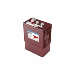Batteries alimentation 6V, 390Ah, dim. 311x174x417 mm, bornes en diagonale, Standard, acide/plomb, TROJAN