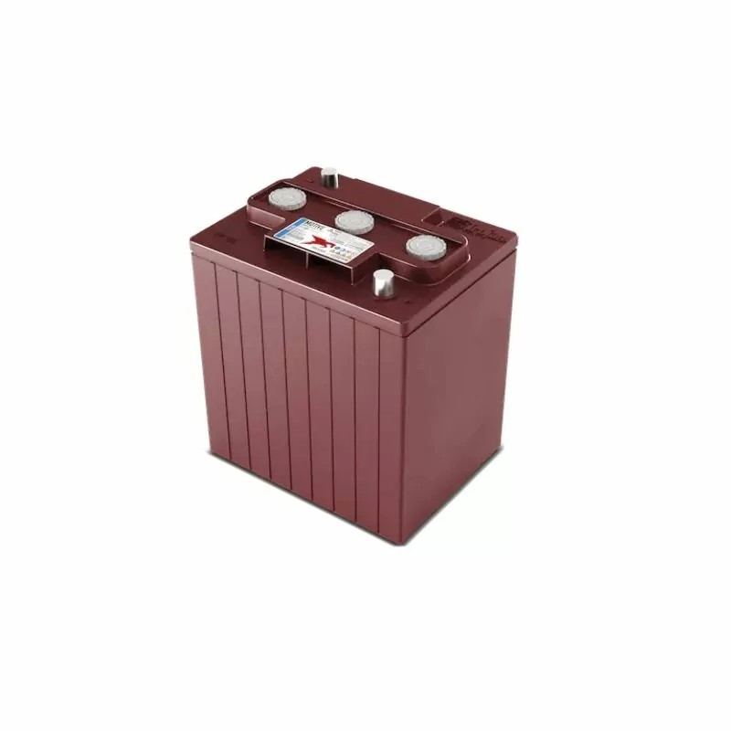 Batteries alimentation 6V, 245Ah, dim. 244x191x269 mm, bornes en diagonale, avec entretien, acide/plomb, TROJAN