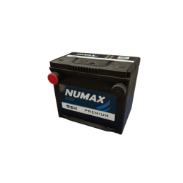 Batteries demarrage 12V, 60Ah, 550A EN, dim. 231x179x185 mm, bornes positive a gauche, Standard, acide/plomb, NUMAX
