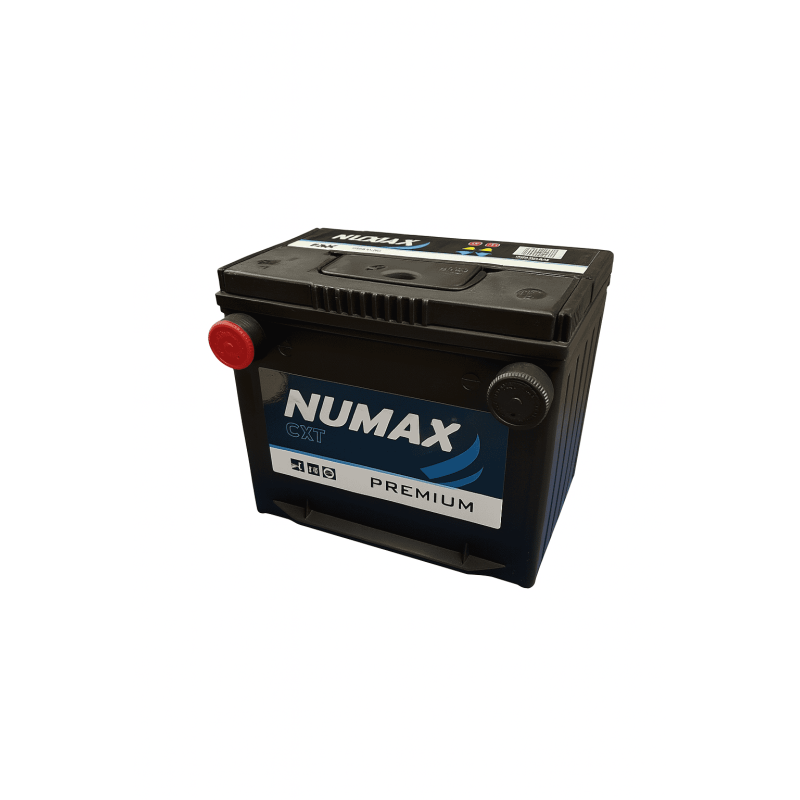 Batteries demarrage 12V, 60Ah, 550A EN, dim. 231x179x185 mm, bornes positive a gauche, Standard, acide/plomb, NUMAX