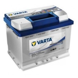Batteries alimentation 12V, 60Ah, dim. 242x175x190 mm, borne positive a droite, EFB, acide/plomb, VARTA