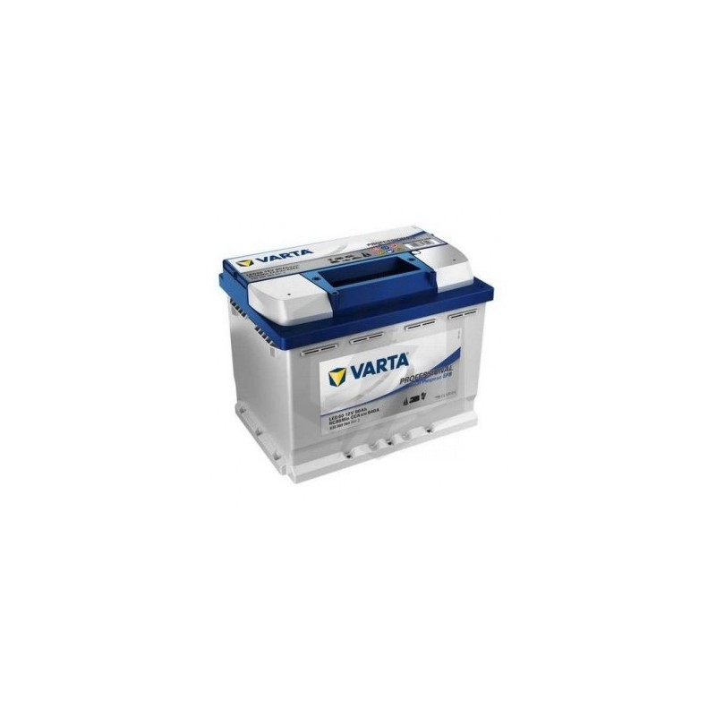 Batteries alimentation 12V, 60Ah, dim. 242x175x190 mm, borne positive a droite, EFB, acide/plomb, VARTA