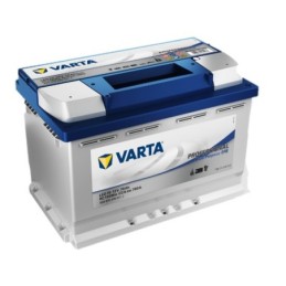 Batteries alimentation 12V, 70Ah, dim. 278x175x190 mm, borne positive a droite, EFB, acide/plomb, VARTA