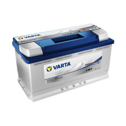 Batteries alimentation 12V, 95Ah, dim. 354x175x190 mm, borne positive a droite, EFB, acide/plomb, VARTA