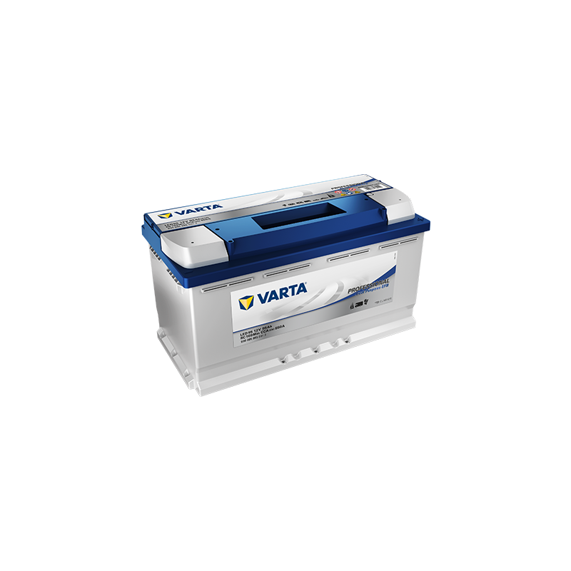 Batteries alimentation 12V, 95Ah, dim. 354x175x190 mm, borne positive a droite, EFB, acide/plomb, VARTA