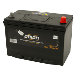 Batteries demarrage 12V, 95Ah, 800A EN, dim. 302x175x225 mm, borne positive a droite, Standard, acide/plomb, ORION