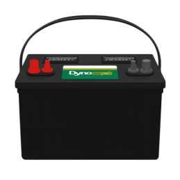 Batteries demarrage 12V, 115Ah, dim. 321x171x238 mm, borne positive a gauche, Standard, acide/plomb, DYNO EUROPE