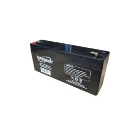 Batteries alimentation 12V, 3Ah, dim. 134x67x64 mm, borne positive a droite, AGM VRLA, acide/plomb, DYNO EUROPE