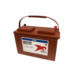 Batteries alimentation 12V, 105Ah, dim. 323x168x235 mm, borne positive a gauche, Standard, acide/plomb, TROJAN