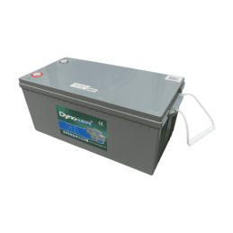 Batteries alimentation 12V, 214Ah, dim. 522x240x222 mm, borne positive a droite, gel, acide/plomb gel, DYNO EUROPE