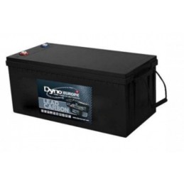 Batteries alimentation 12V, 240Ah, dim. 522x240x226 mm, borne positive a droite, Standard, acide/plomb/carbon, DYNO EUROPE