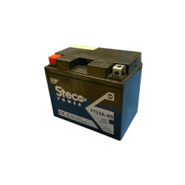 Batteries demarrage 12V, 10Ah, 175A EN, dim. 150x87x106 mm, borne positive a gauche, Standard, acide/plomb, STECO POWER