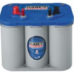 Batteries demarrage 12V, 55Ah, 765A EN, dim. 254x172x200 mm, borne positive a gauche, AGM en spirale, acide/plomb, OPTIMA