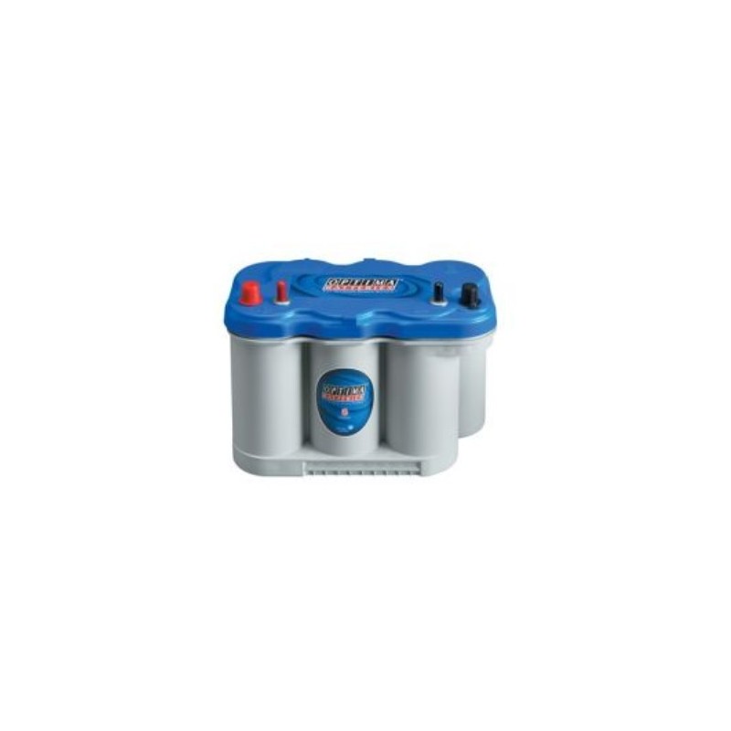 Batteries demarrage 12V, 66Ah, 845A EN, dim. 309x172x221 mm, borne positive a gauche, AGM en spirale, acide/plomb, OPTIMA