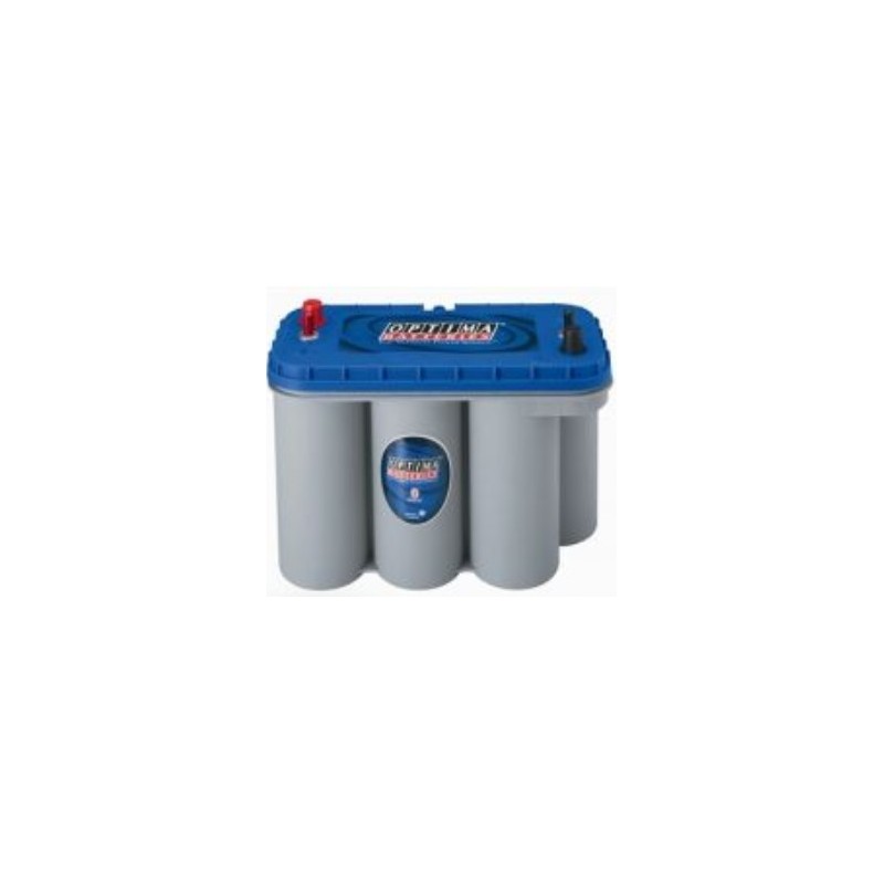Batteries demarrage 12V, 75Ah, 975A EN, dim. 324x165x238 mm, borne positive a gauche, AGM en spirale, acide/plomb, OPTIMA