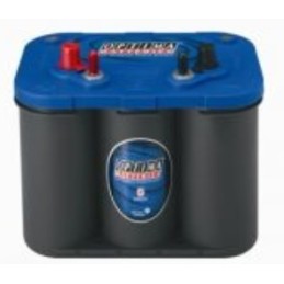 Batteries demarrage 12V, 50Ah, 815A EN, dim. 254x175x200 mm, borne positive a gauche, AGM en spirale, acide/plomb, OPTIMA