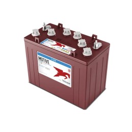 Batteries alimentation 12V, 150Ah, dim. 328x179x278 mm, borne positive a gauche, Standard, acide/plomb, TROJAN