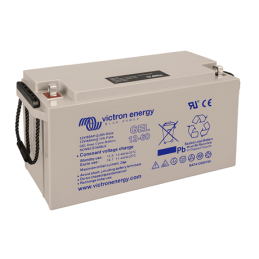 Batteries alimentation 12V, 60Ah, dim. 229x138x227 mm, borne positive a gauche, gel, acide/plomb gel, VICTRON ENERGY