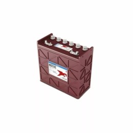 Batteries alimentation 12V, 225Ah, dim. 380x176x374 mm, borne positive a gauche, Standard, acide/plomb, TROJAN