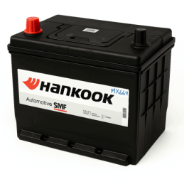 Batteries demarrage 12V, 60Ah, 500A EN, dim. 232x170x225 mm, borne positive a gauche, Standard, acide/plomb, HANKOOK