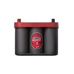Batteries demarrage 12V, 50Ah, 815A EN, dim. 254x172x200 mm, borne positive a gauche, AGM en spirale, acide/plomb, OPTIMA
